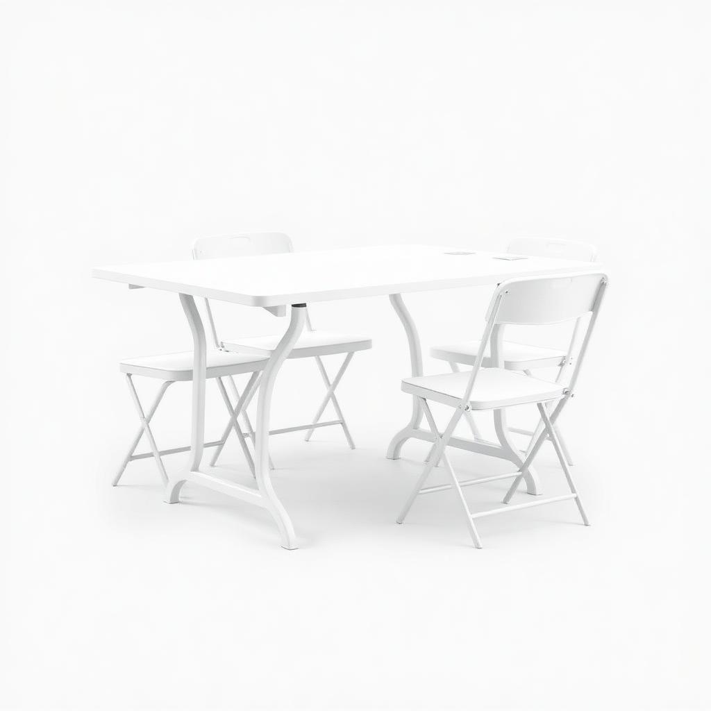 Table + 4 Chairs Bundle